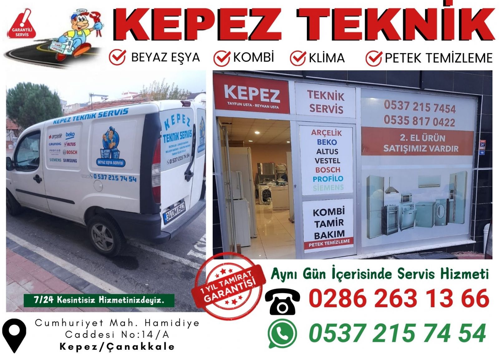 Çanakkale Kombi Bakımı Fiyatları